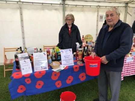 St George's Day stall at the Cricket ground 23rd April 2017