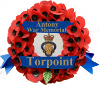 Branch Torpoint Antony War Memorial Wreath