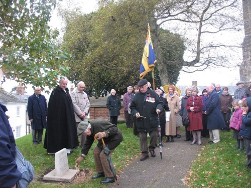 Sidbury War Memorial 2012