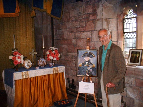Col Kenyon At The Trafalgar Day Display