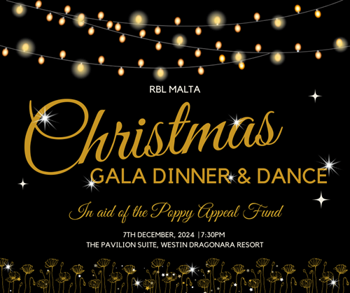 RBL Malta Christmas Gala Dinner & Dance