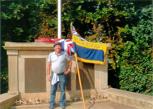 Tony Curnow At Billingham Cenotaph