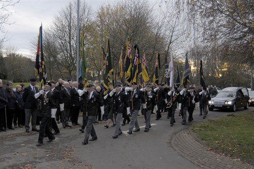 Funeral Of Fred Leach2