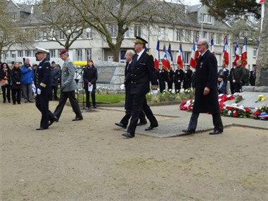 72Nd Anniversary Operation Chariot 2014 The British Ambassador And Vips Having Laid Wreaths And Flowers At The Merorial