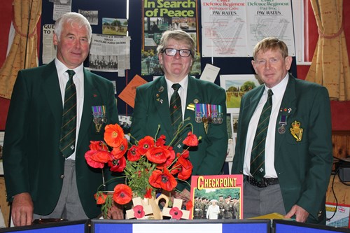 George Sharon Roy UDR Stand