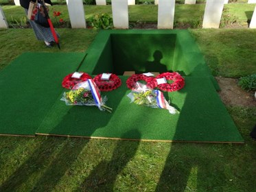 Burial Services Of 3 Soldiers Of 2Nd WW In The Caen Area 049