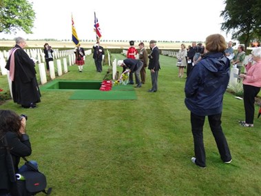 Fontenay Le Pesnel War Cemetery Tessel Normandy