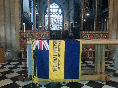 Laying up of Old Standard 14th September 2014.St Pauls Church