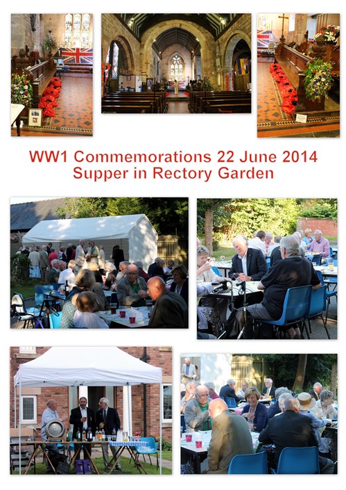 Supper WW1 event June 2014
