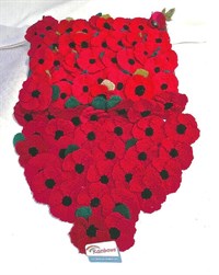 Knitted Poppies