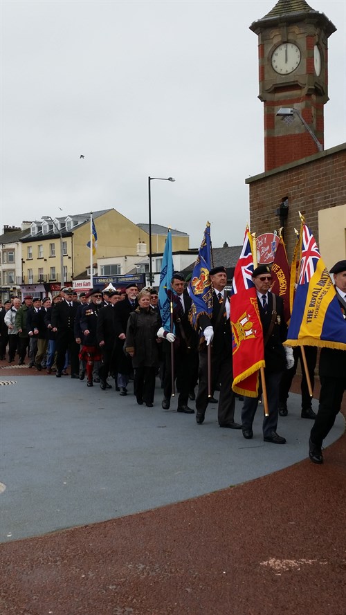 Standards lead the Parade