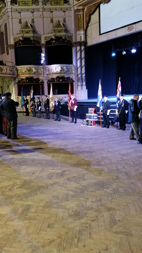 Drumhead Service in the Winter Gardens