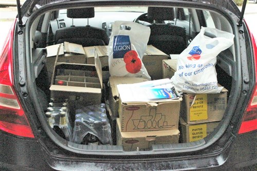 Boot full of booze