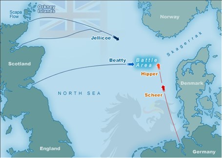 Battle Of Jutland Chart