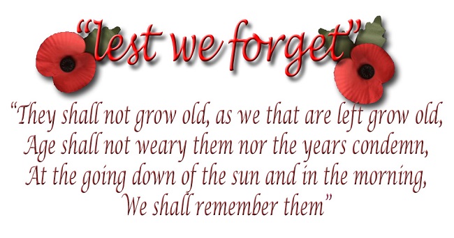 Lest We Forget