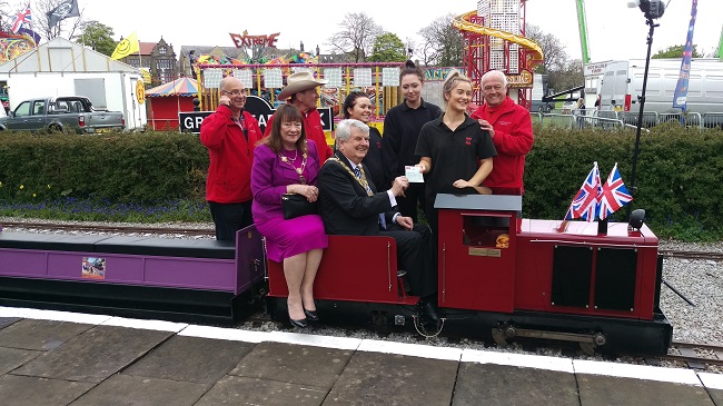 Opening Of Steam Railway , 2017, Greenhead Park (1)