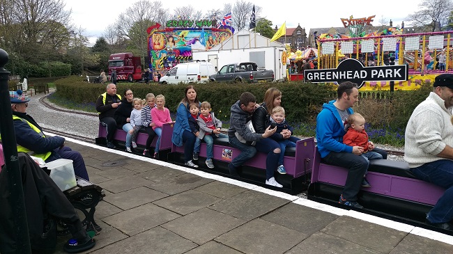 Opening Of Steam Railway , 2017, Greenhead Park (13)