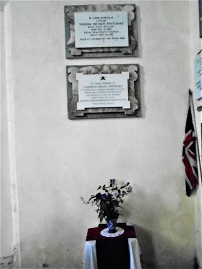 Canons Ashby Priory Church War Memorial