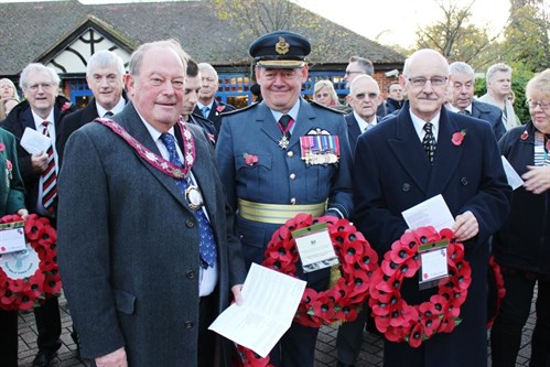 Remembrance Sunday , Gurkha Square , Fleet - November 2016  (36)