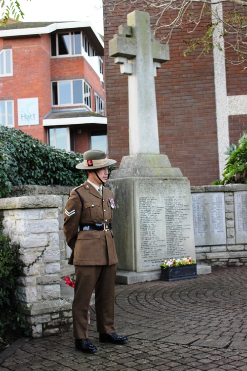 Remembrance Sunday , Gurkha Square , Fleet - November 2016  (38)