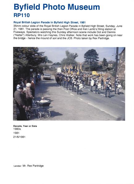 RBL Parade 21 June 1981 - 3