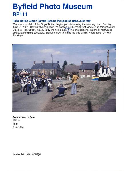 RBL Parade 21 June 1981 - 4