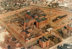 Spandau Prison Aerial View