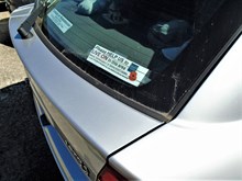 Byfield RBL Poster In Car