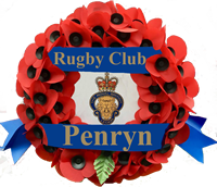 Branch Penryn Rugby Club Wreath