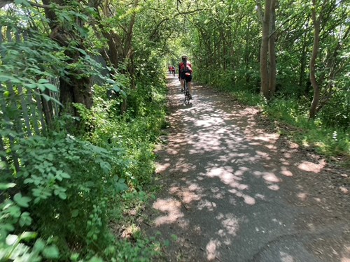 A typical Kentish cycle track