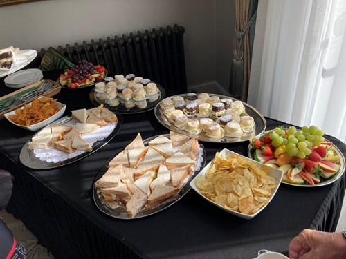 Canterbury RBL/Civic reception spread