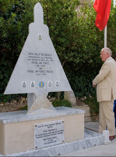 RAFA Memorial Monument Inauguration