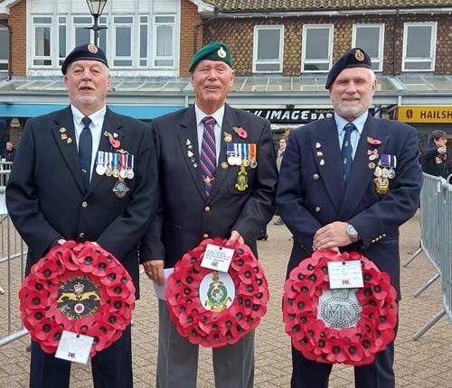 The 2024 Memorial on Remembrance Sunday.