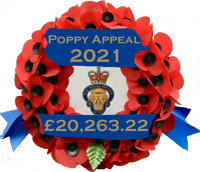 2021 Poppy Appeal Total
